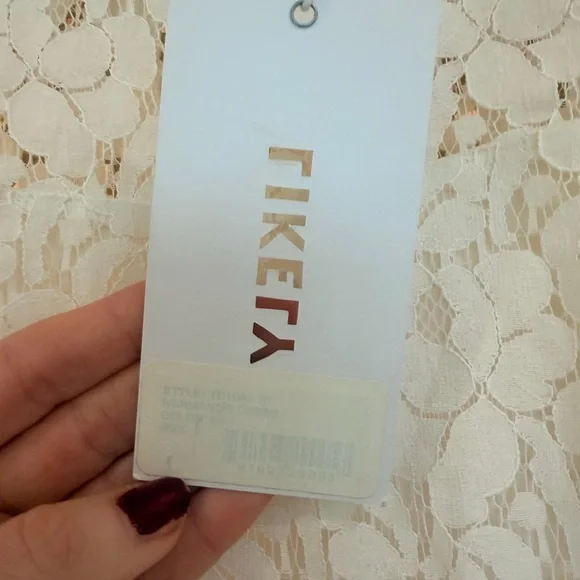 Likely Beautiful Cocktail Lace Dress, White, new with tags Size 2 - Picture 3 of 8